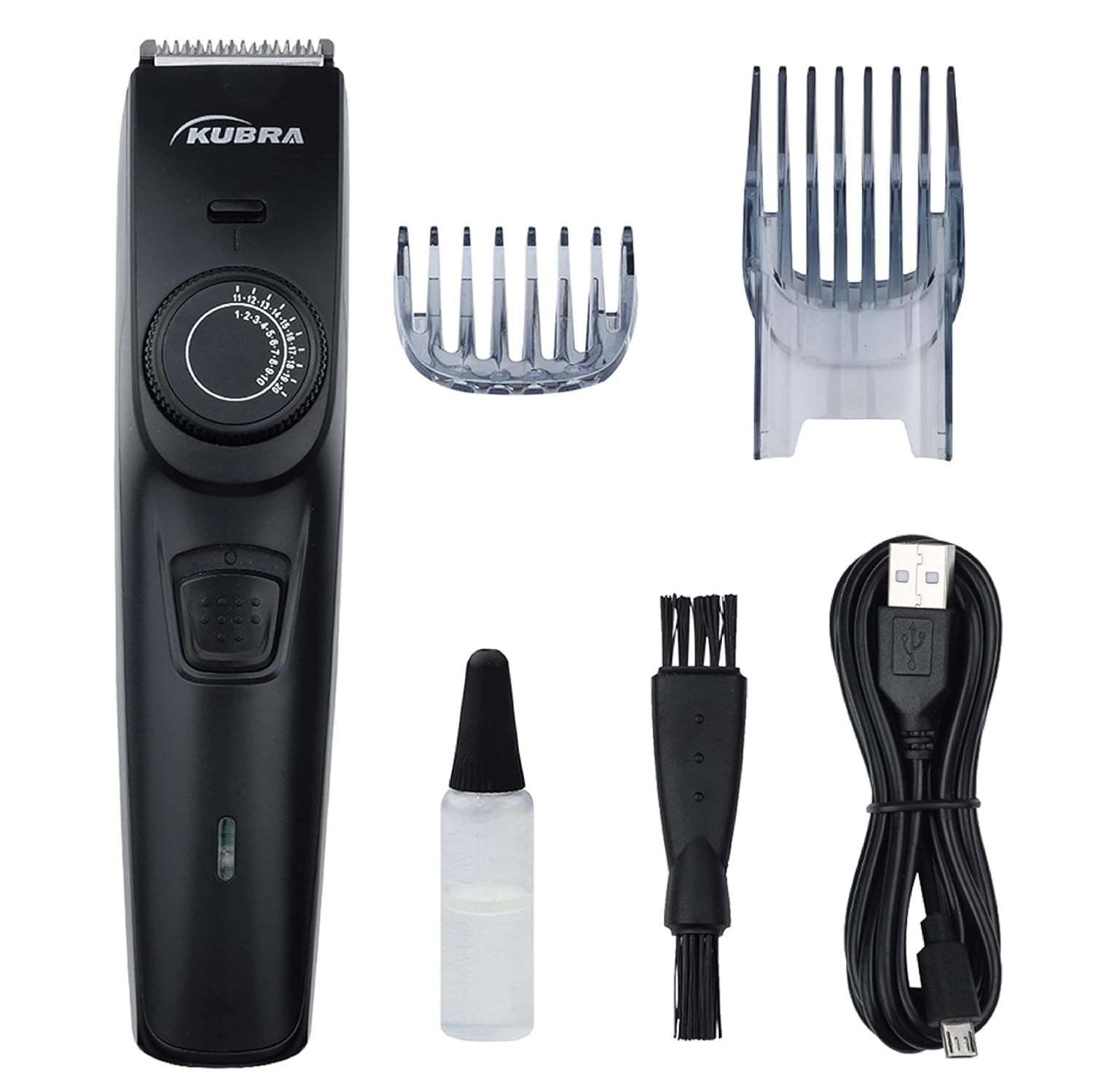 Kubra Beard Trimmer,KB-1088, Black,