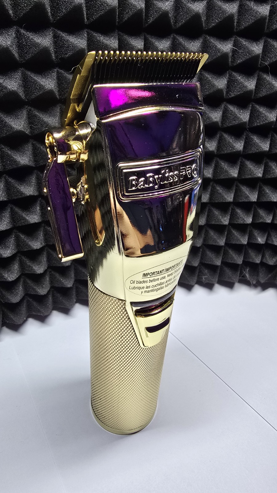 BaBylissPro GOLDFX Metal Lithium Clipper FX870G (Open/Unused)