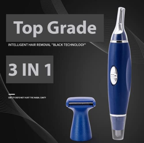 New Portable Elec Nose Ear Eyebrow Beard Mustache Hair Remover Shaver Clipper