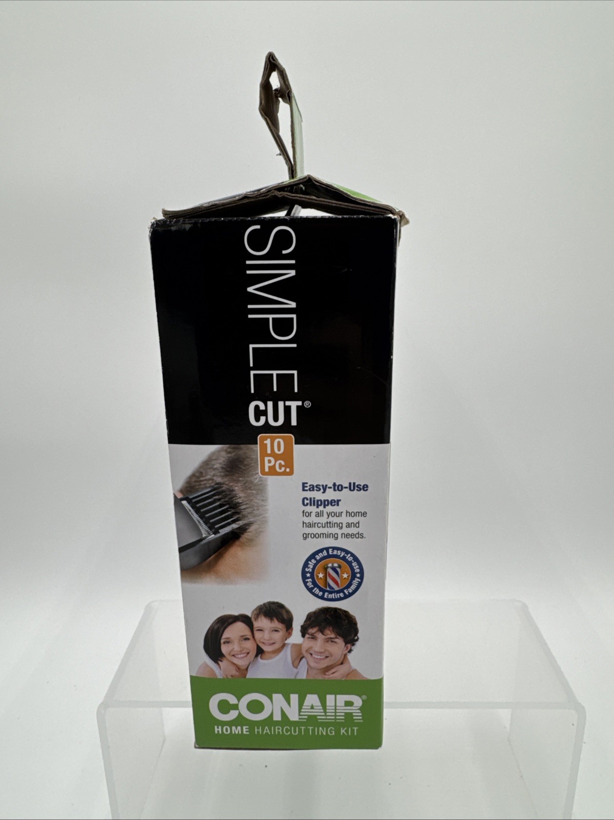 NIB Conair HC90RGB Simple Cut Haircut Trimmers Kit W/Step By Step Instructions