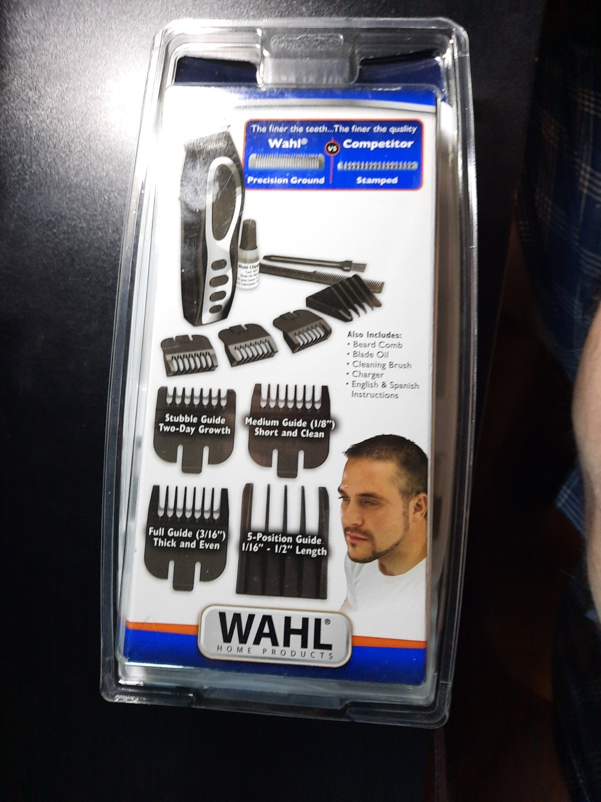BEARD RECHARGEABLE TRIMMER WAHL STILL UNDER 3 YEARS WARRANTY