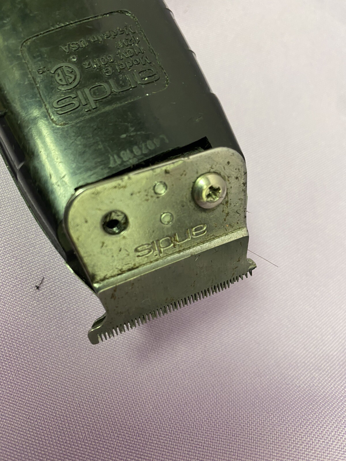 Andis Outliner Vintage Trimmer – Black Model G Trimmers Clippers! Works Great!