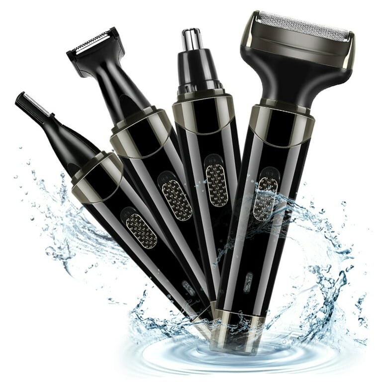 Razuradora para hombres 4 en 1 Eléctrica Recargable USB Waterproof Portable