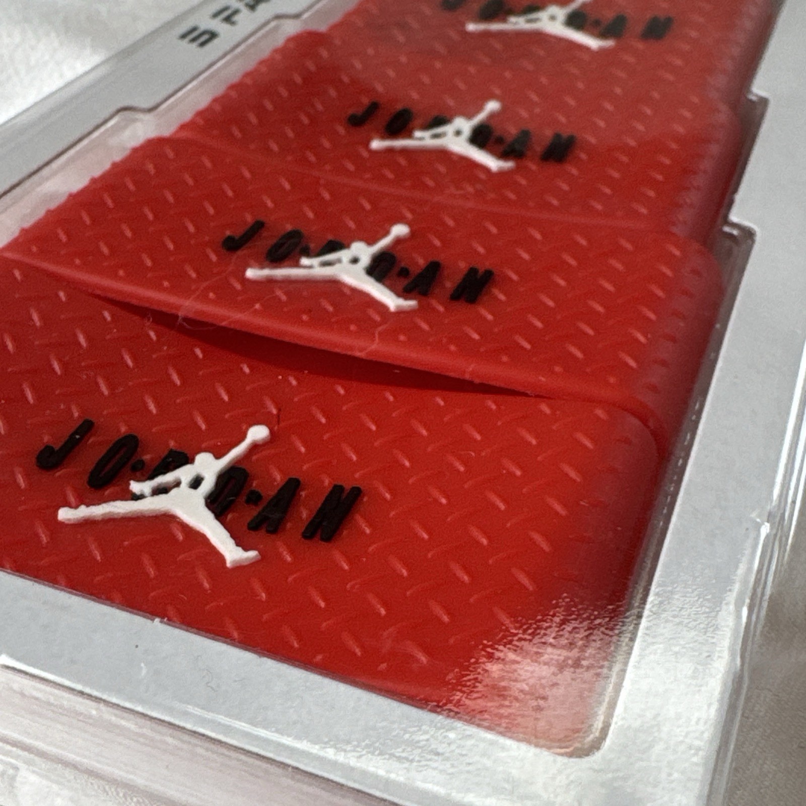 5 Pcs Barber Clipper Trimmer Shaver Grips Barber Tool Red