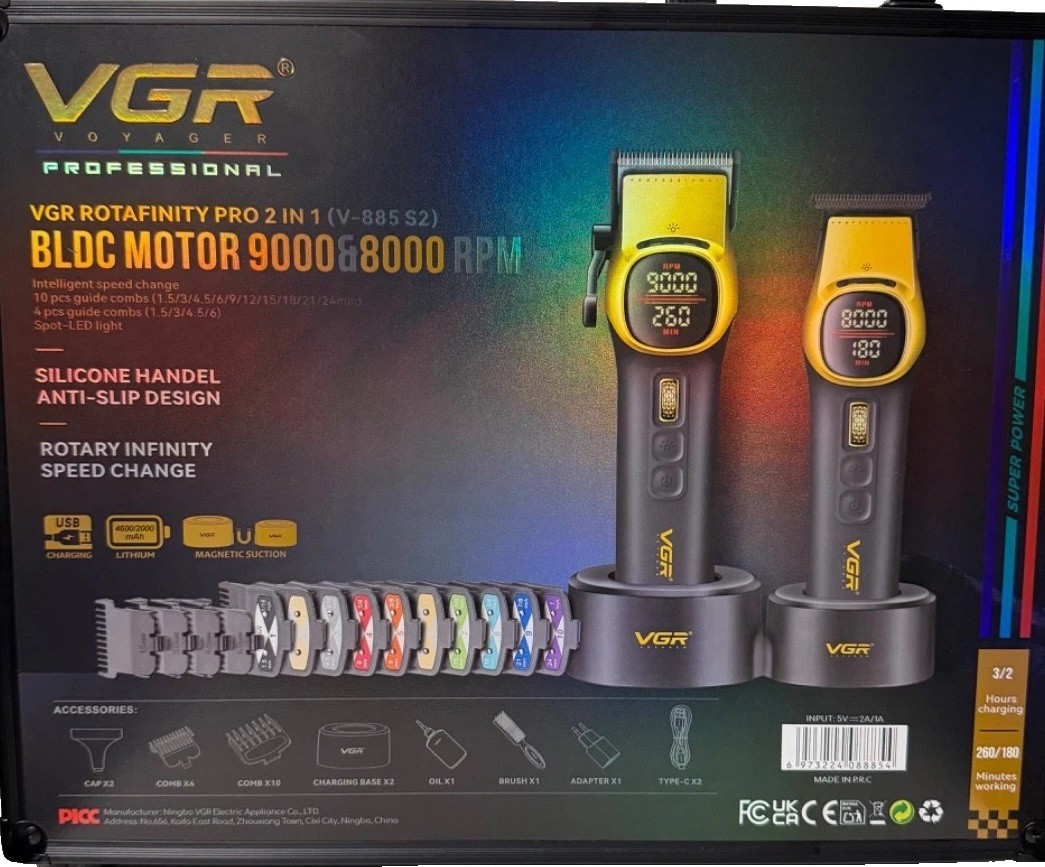 VGR Rotafinity Pro 2 in 1