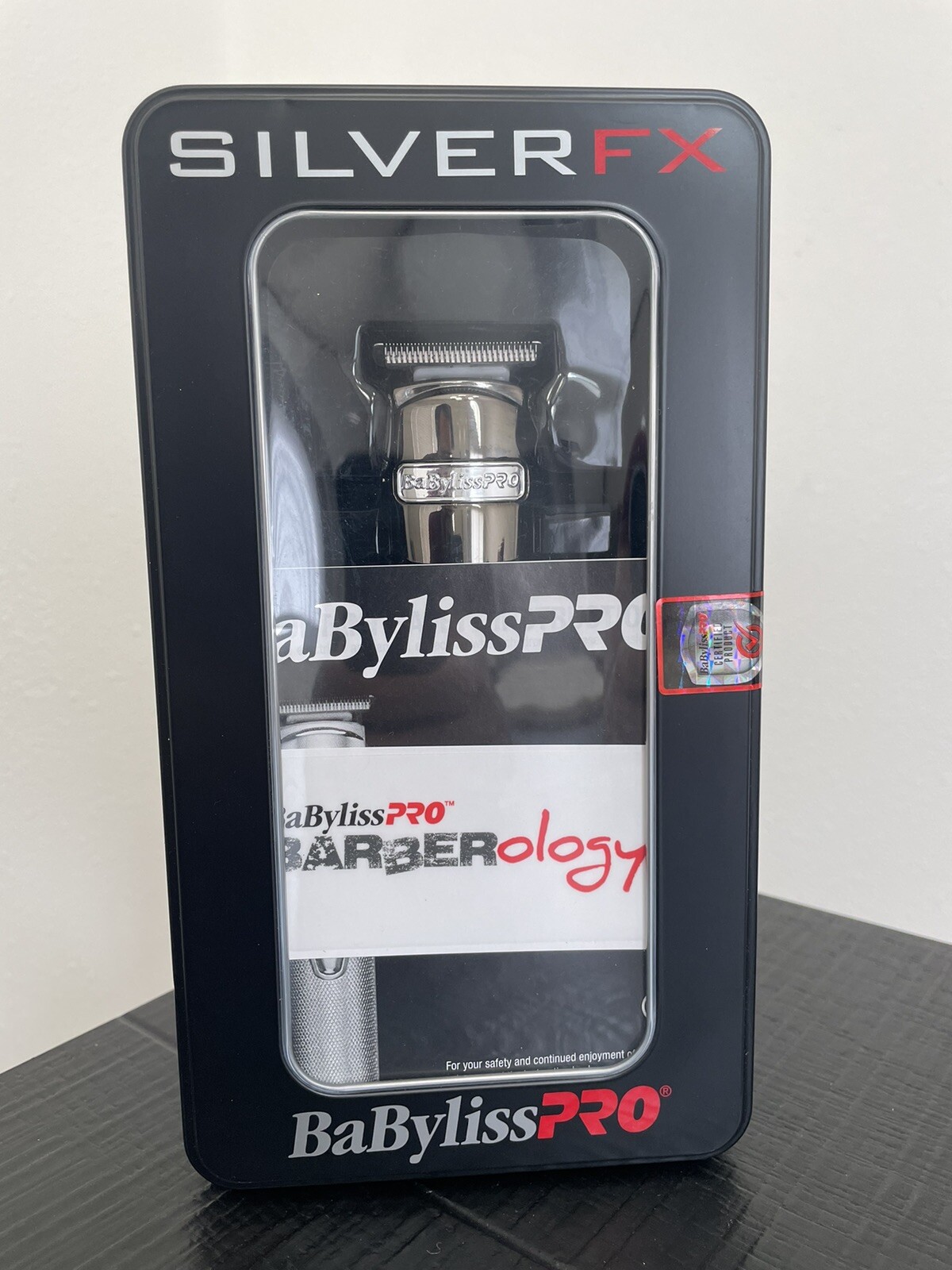 BaByliss PRO FX788S Metal Cordless Trimmer – Silver