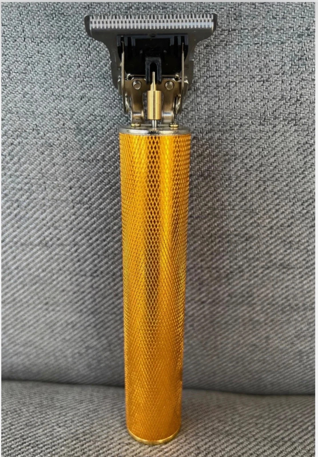 Vintage T9 Barbeador Gold Beard Hair Trimmer Cutter Machine for Men