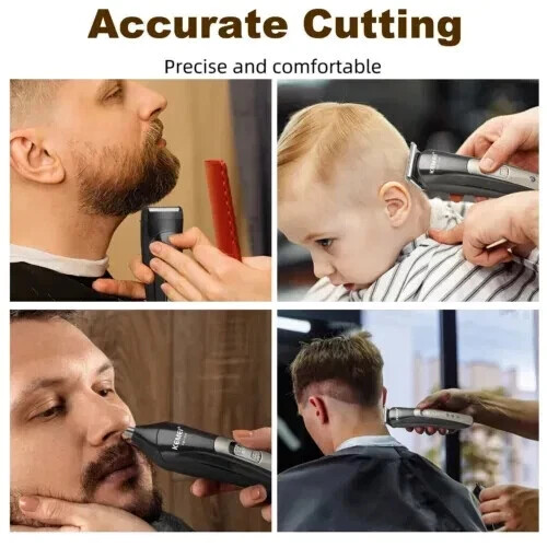 Kemei Professional Hair Clippers Cordless Trimmer Beard Cutting Machine Barber