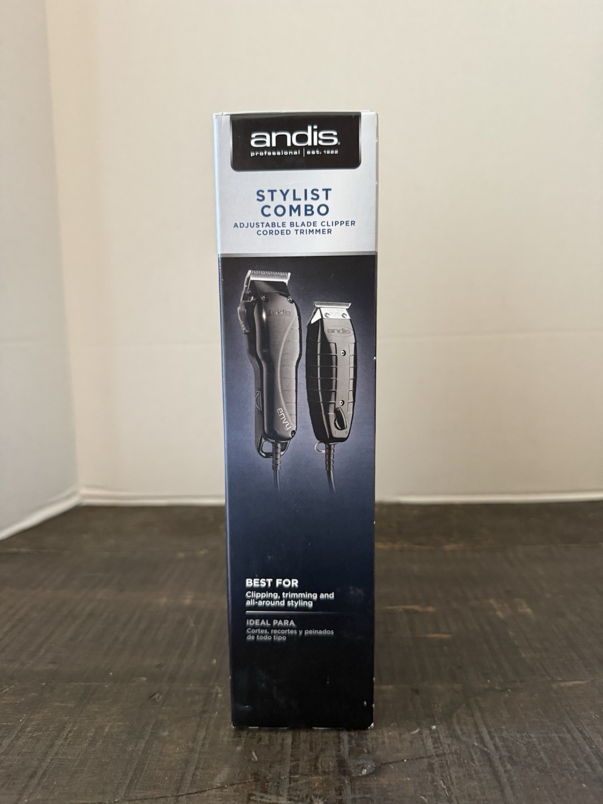 Andis Professional Stylist Combo Envy Clipper+T-Outliner Trimmer Kit