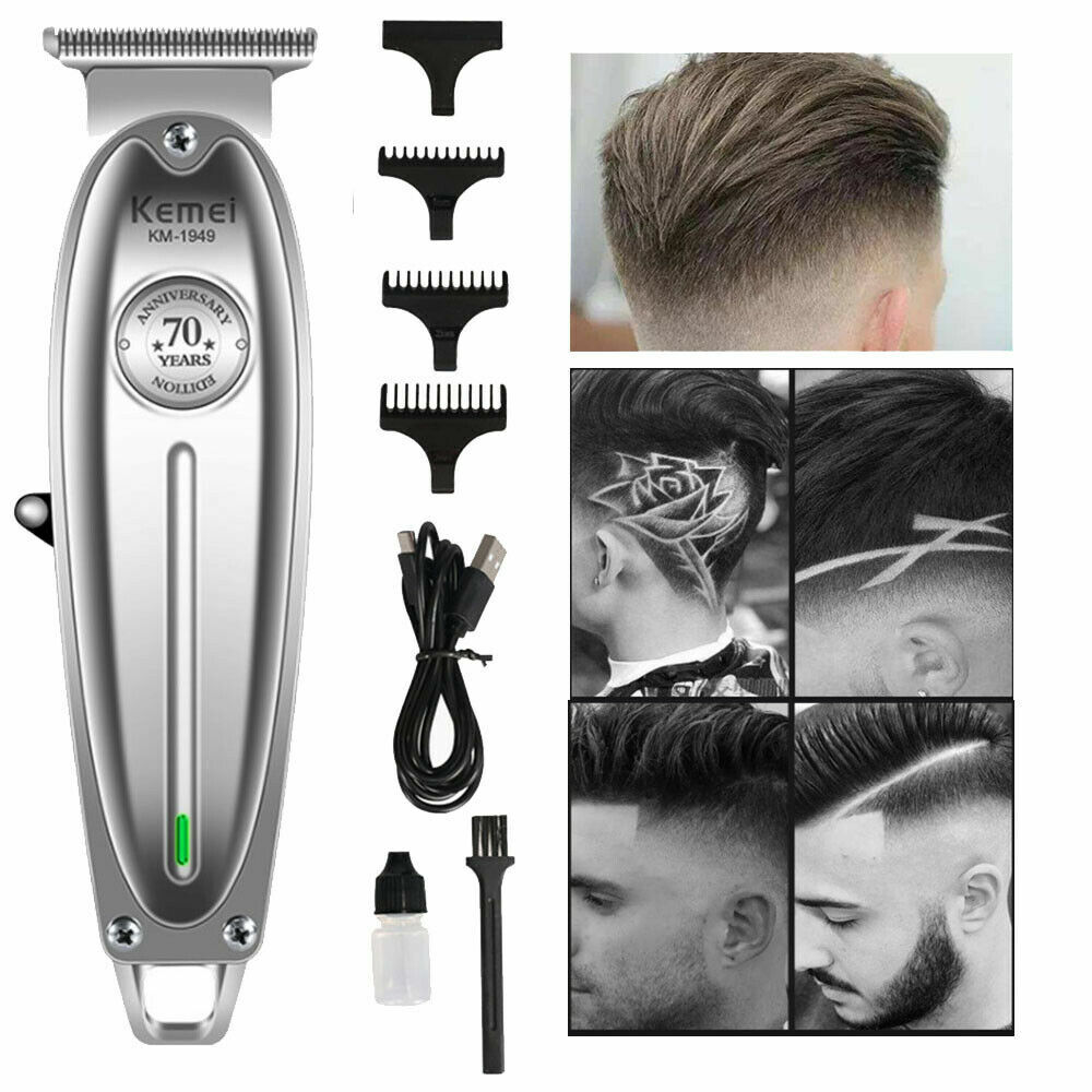 Kemei Professional Electric Hair Clipper Cordless Trimmer Hair Cutting Shaver