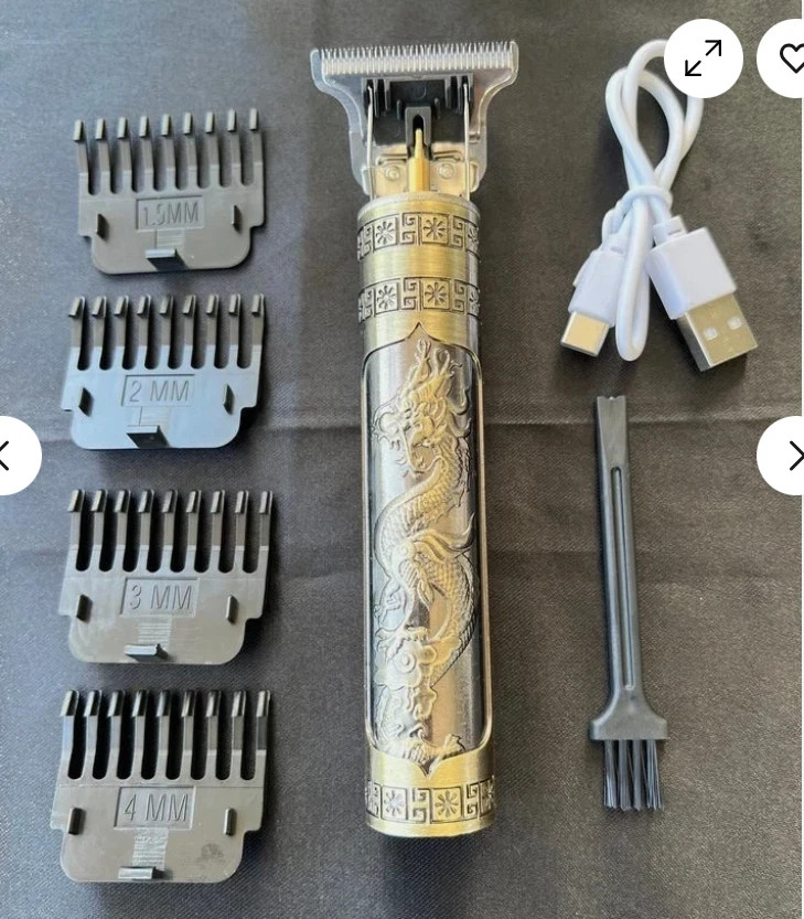 Vintage T9 Barbeador Dragon Beard Hair Trimmer Cutter Machine for Men