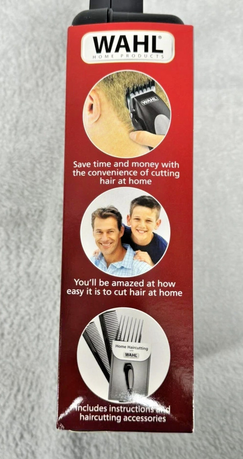 BRAND NEW WAHL HOME CUT COMPLETE PROFFESIONAL HAIRCUTTING KIT 18 PIECES INCLUDED