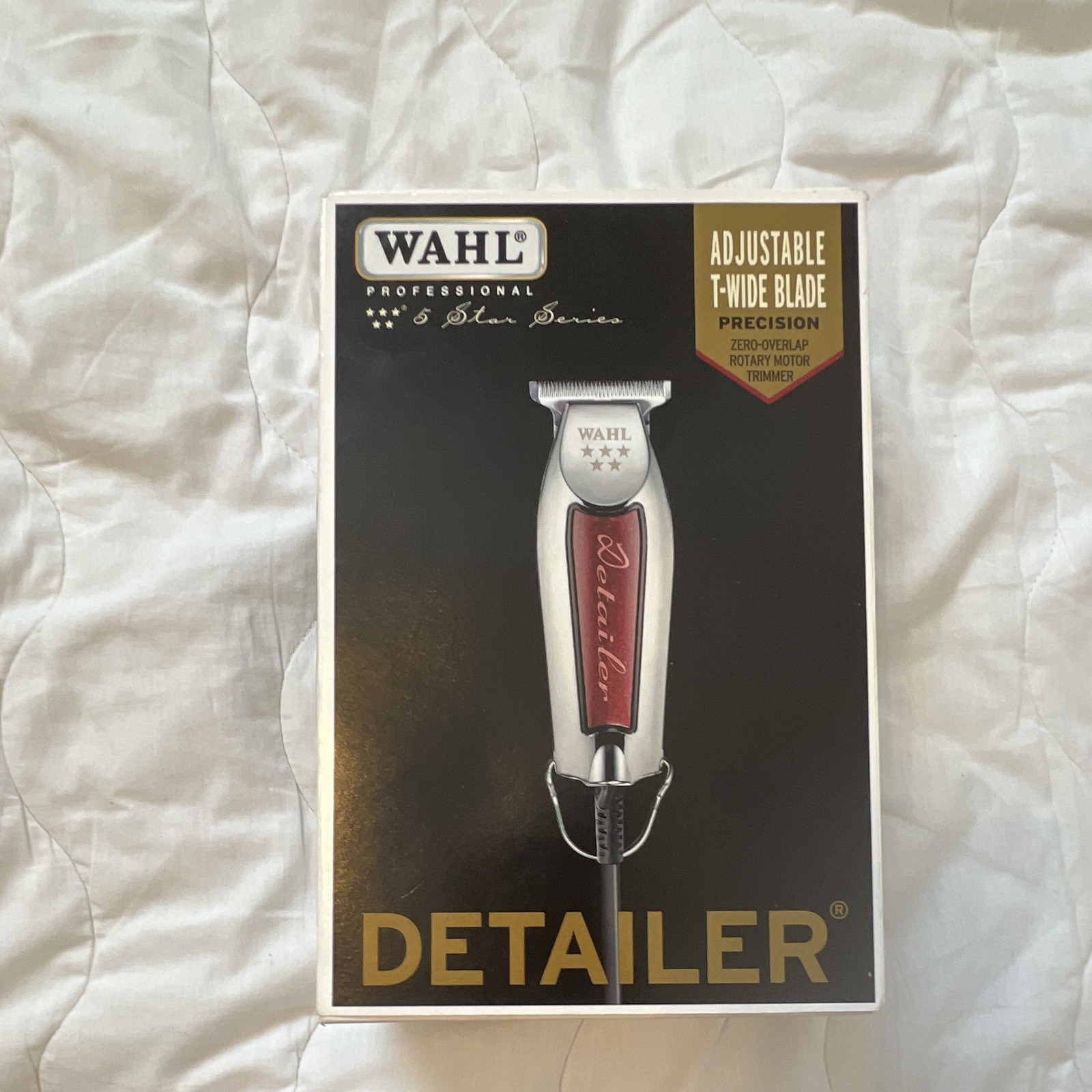 Wahl Detailer Trimmer 8081 T-Blade Adjustable Blade Rotary Motor Electric
