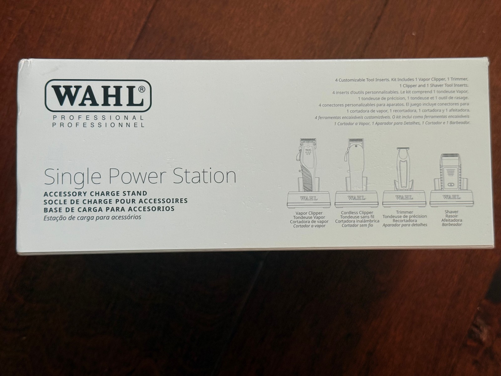 Wahl Single Power Station Accessory Charge Stand Open Box
