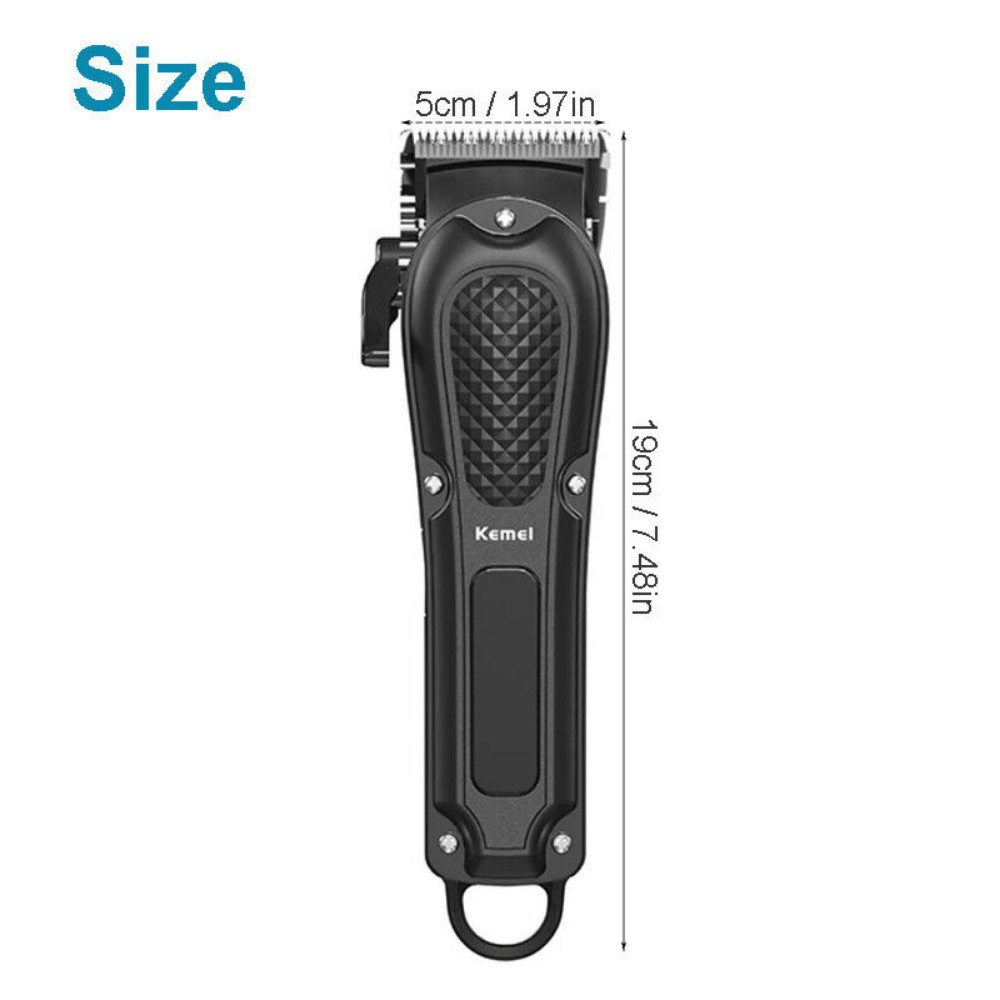 Professional Hair Clippers Trimmer Cutting Beard Cordless Barber Shaving Machine