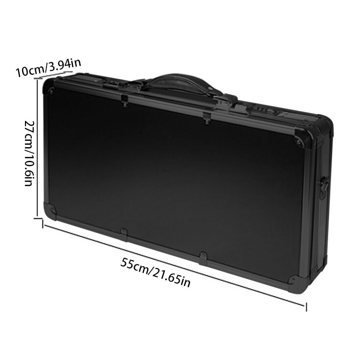Barber Stylist Suitcase Carrying Case Box For Clippers Trimmers Scissors Combs