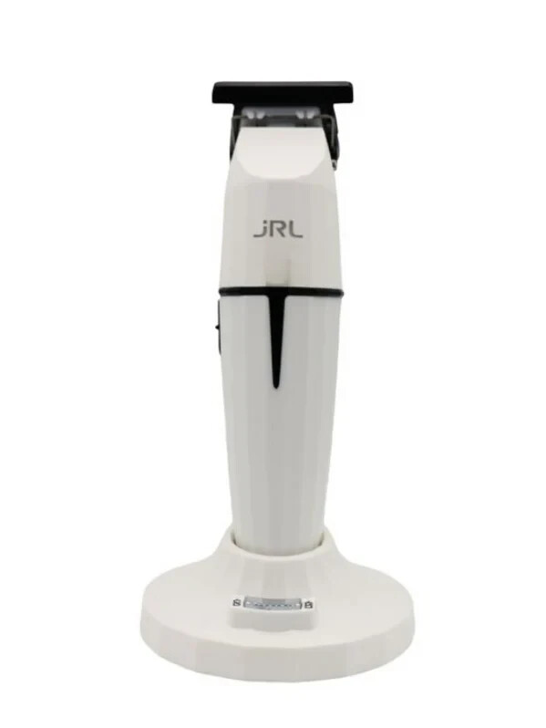 JRL White Ghost Hair Clipper & Trimmer SET – Onyx with Docks – BRAND NEW