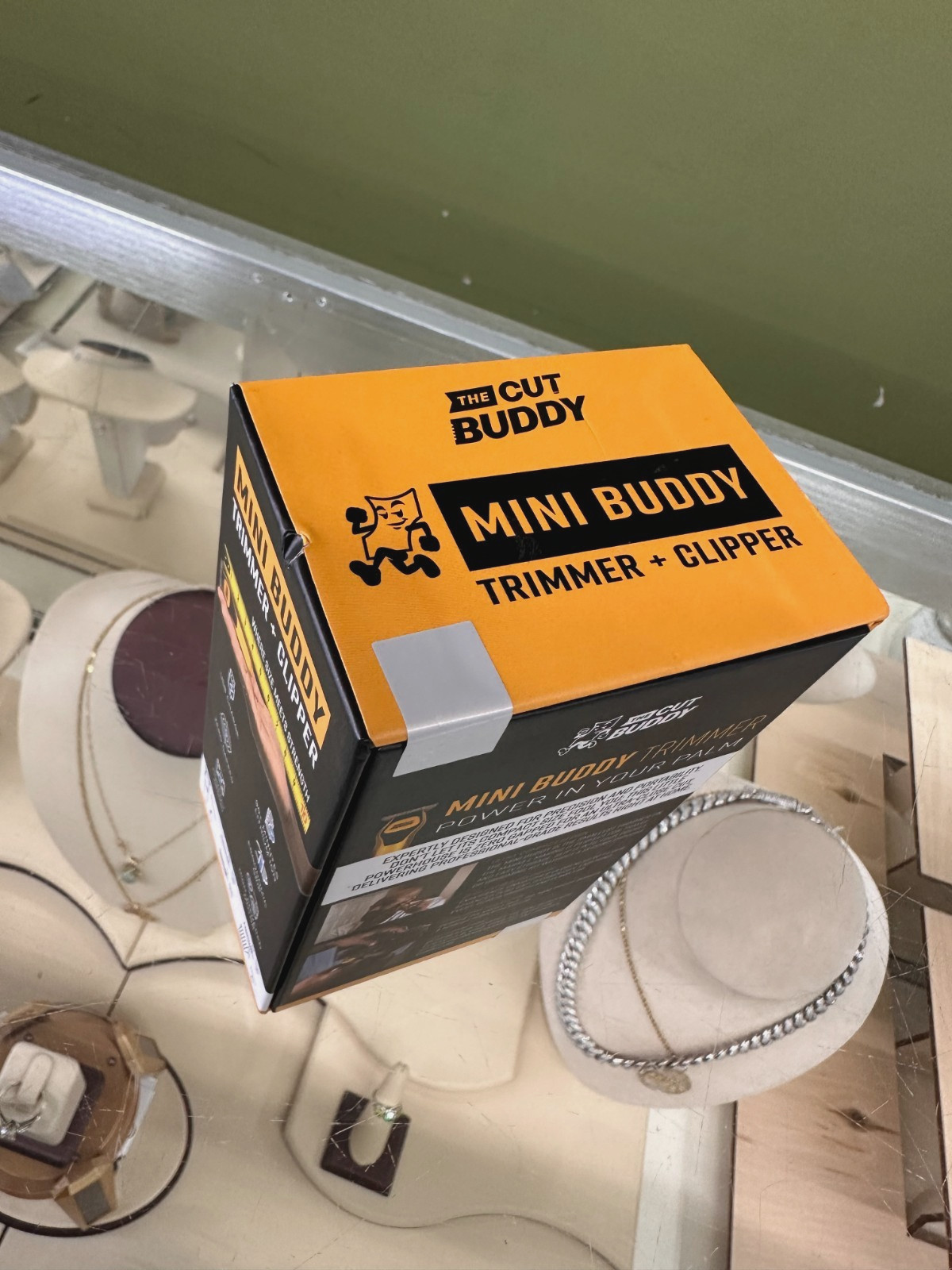 THE CUT BUDDY MINI BUDDY CORDLESS TRIMMER/CLIPPER -NEW-