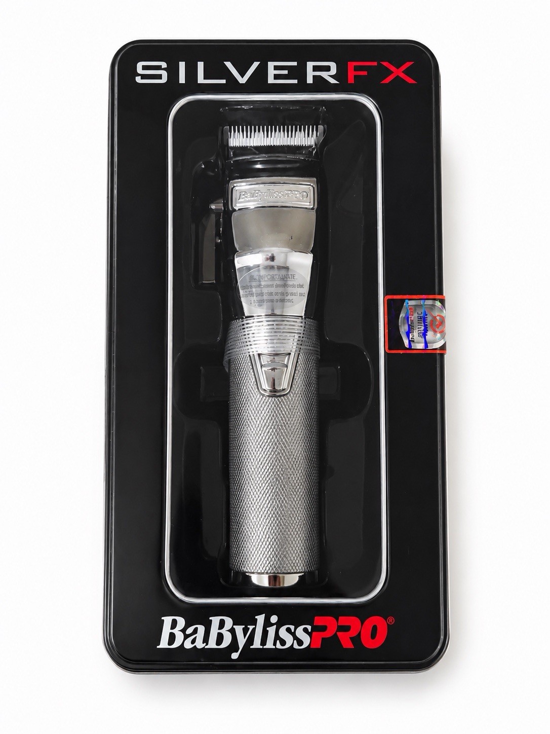 BabylissPro SilverFX All Metal Lithium Clipper #FX870S