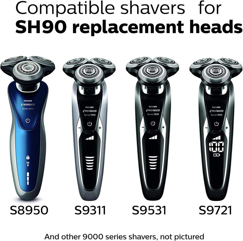 SH90/72 Replacement Shaving Blades for Philips Norelco Series 9000