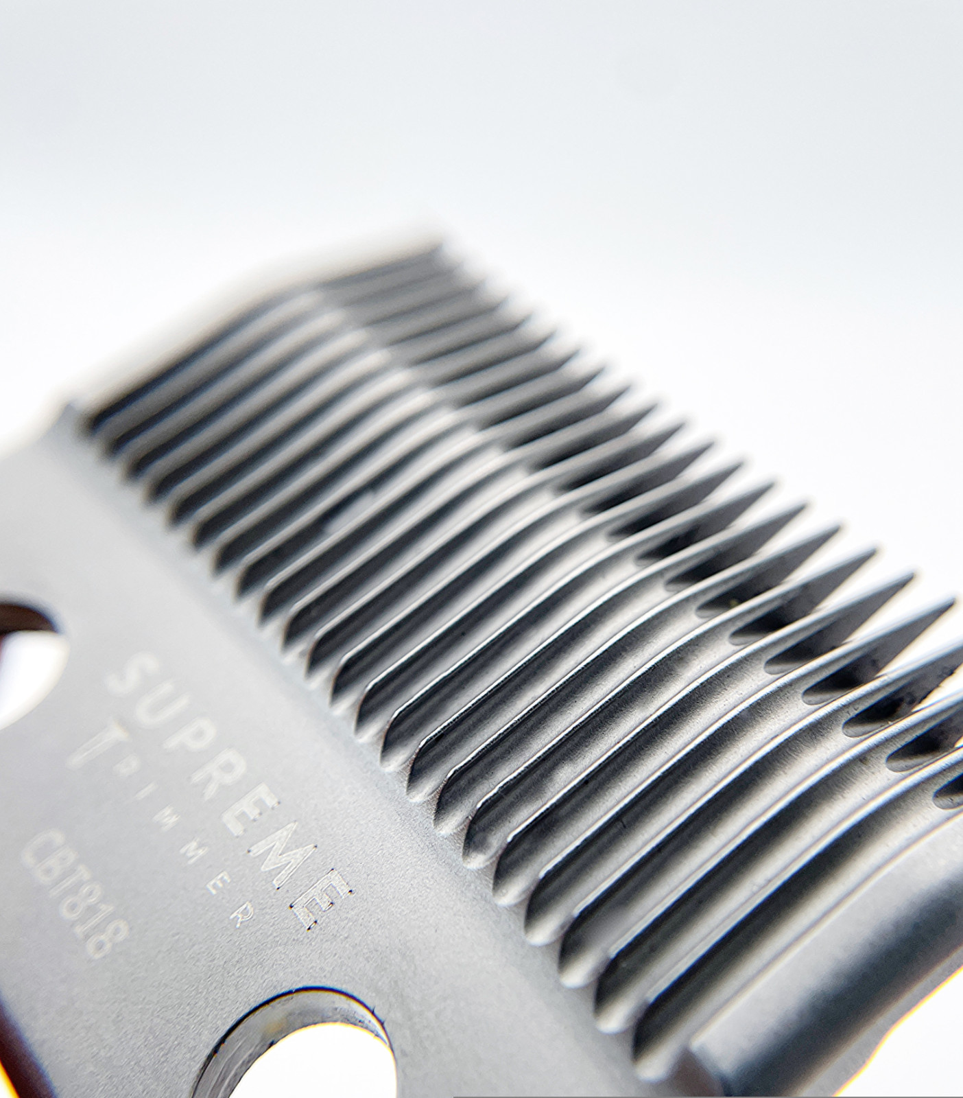 Supreme Trimmer Replacement Taper Blade CBT818 | for Clippers | Ceramic Silver
