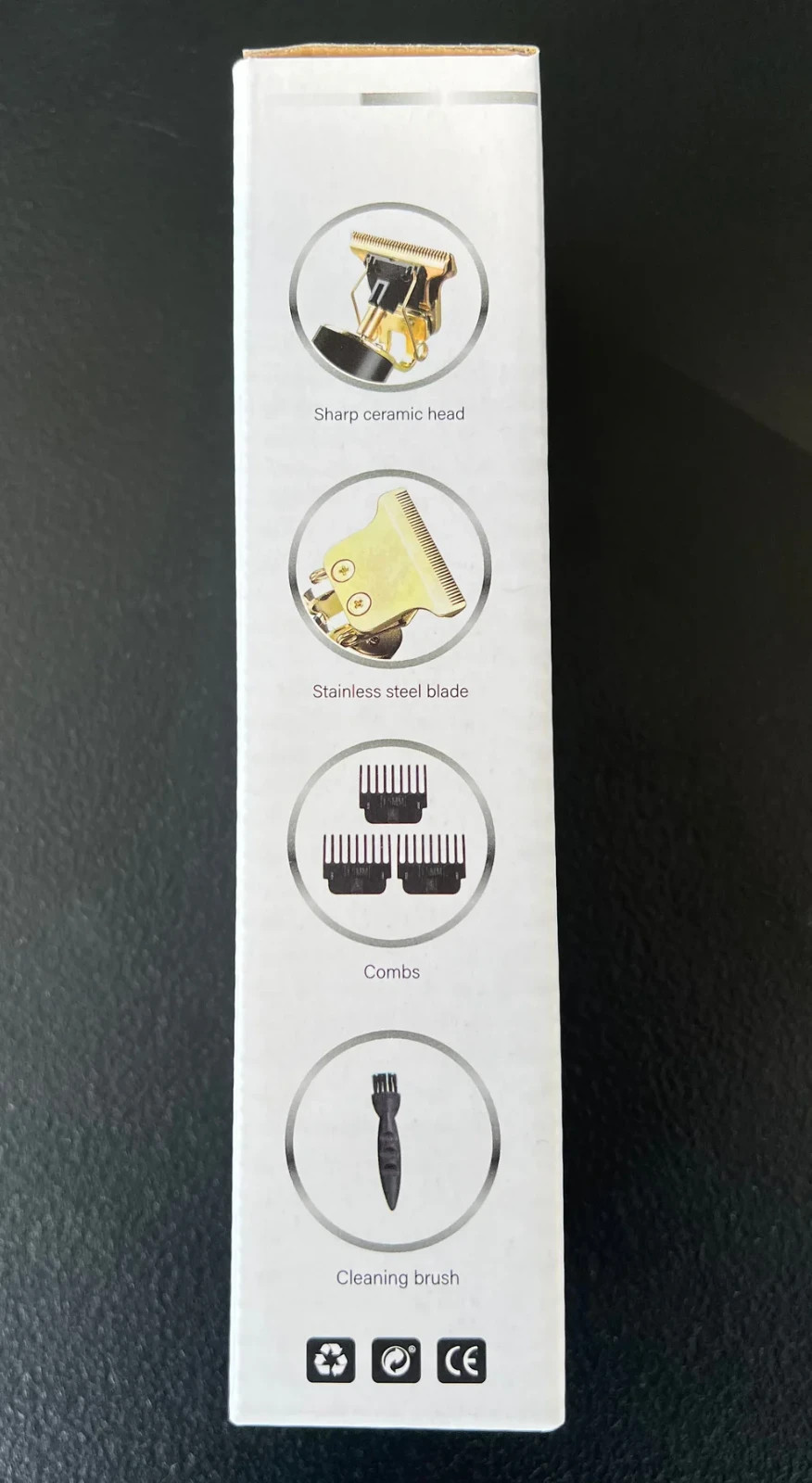 Vintage T9 Barbeador Gold Silver Beard Hair Trimmer Cutter Machine for Men