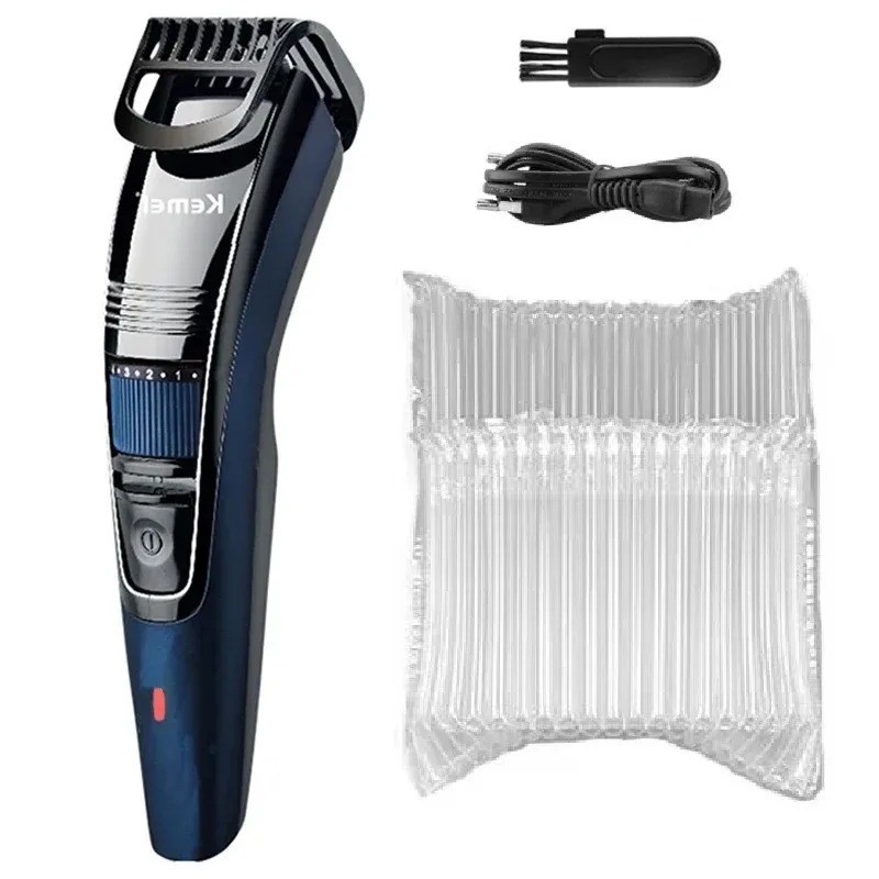 Kemei 632 0.5-10mm Adjustable Beard Hair Trimmer for Men Rechargeable Mustache