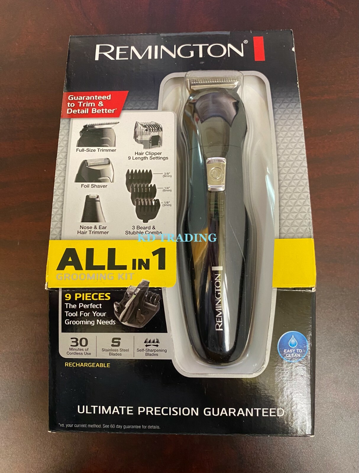 REMINGTON ALL-IN-1 Nose Ear Hair Beard Rechargeable Precision Trimmer & Shaver