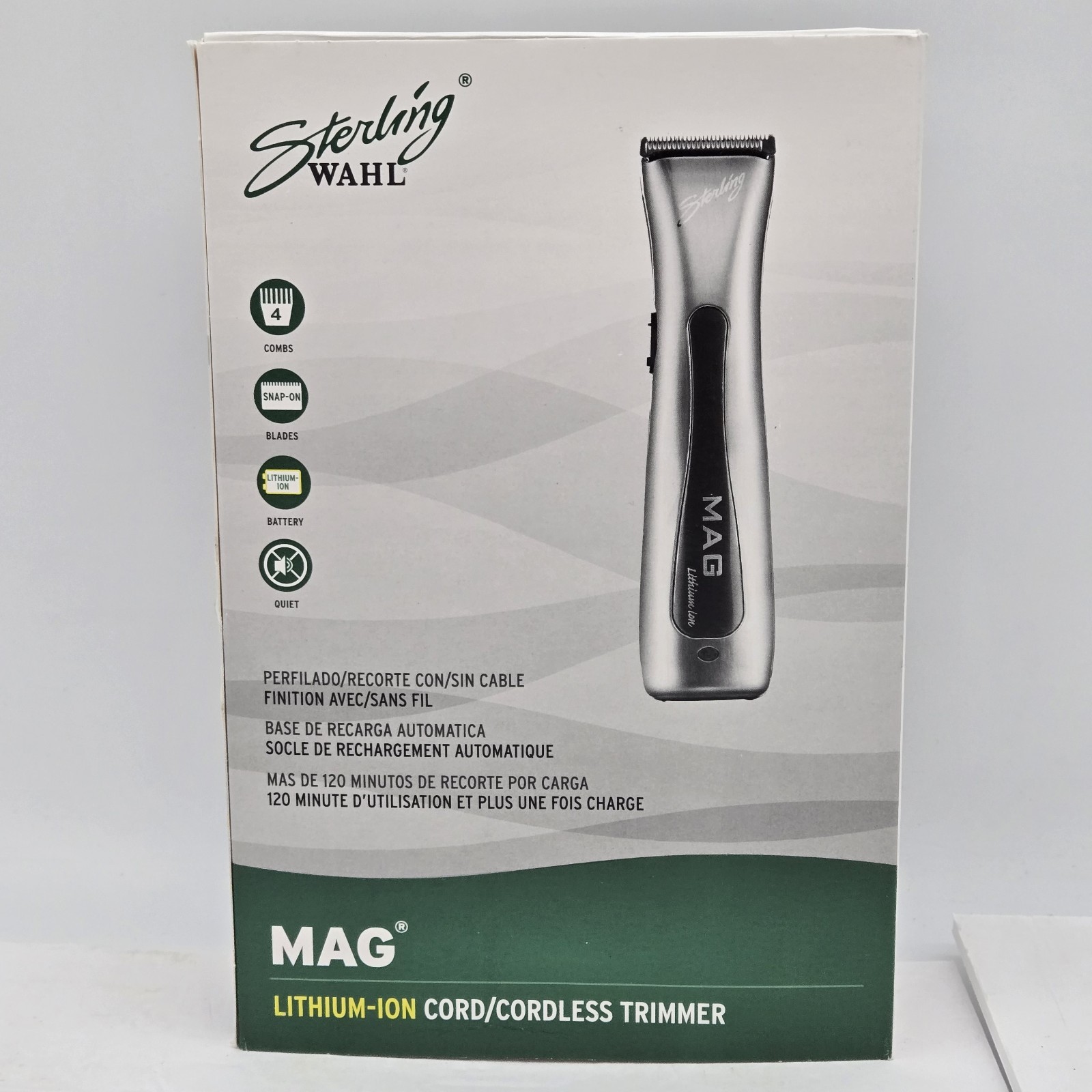 Wahl Sterling MAG 8779 PT-1L Lithium Ion Cordless Trimmer New Open Box