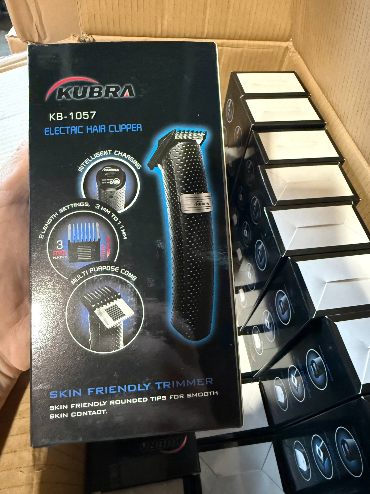 KUBRA KB-1057 Rechargeable Electric Hair Clipper – Cordless Hair & Beard Trimmer