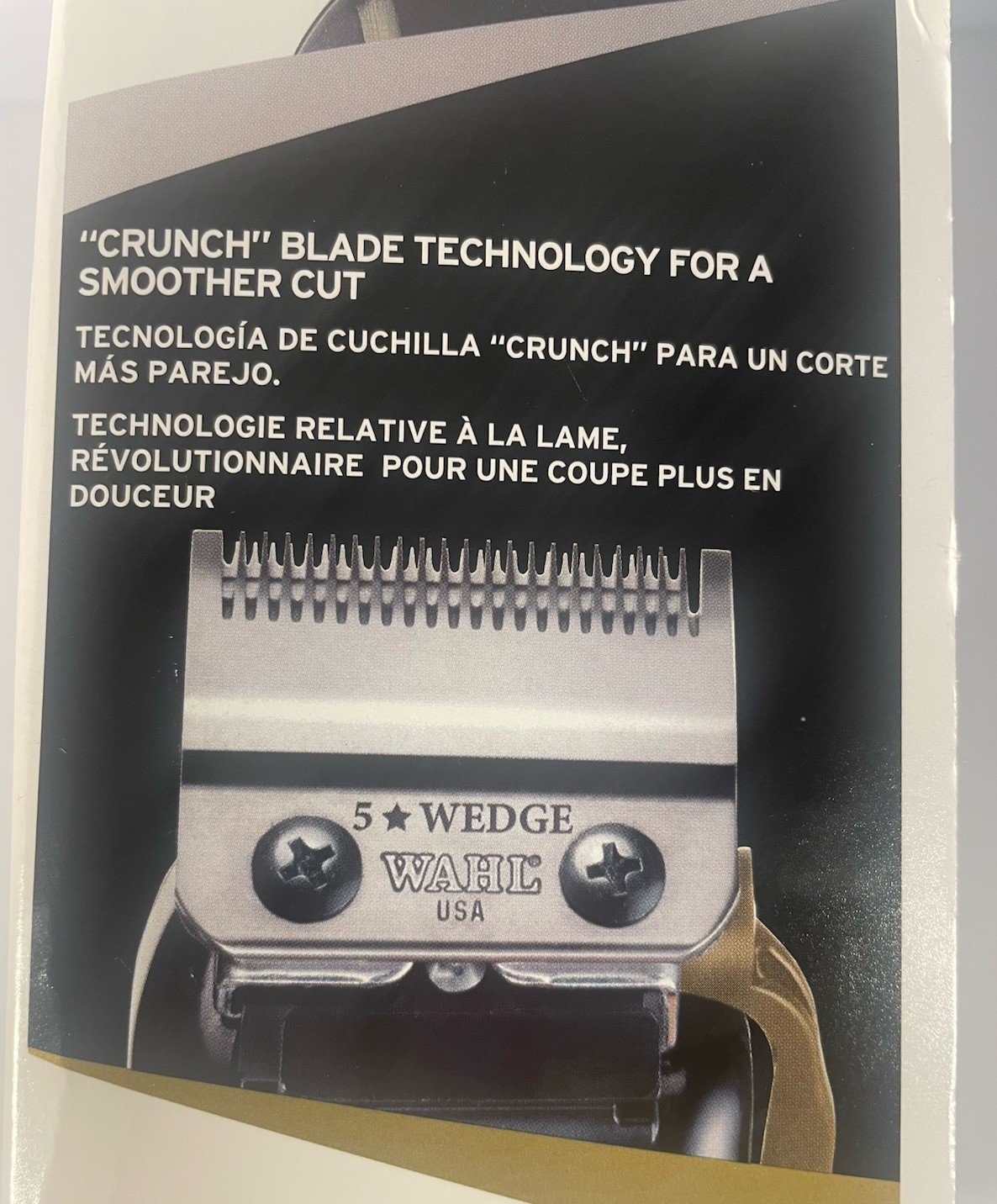 Wahl 8180 5-Star Barber Combo Legend Clipper and Hero Trimmer – Black/Gold