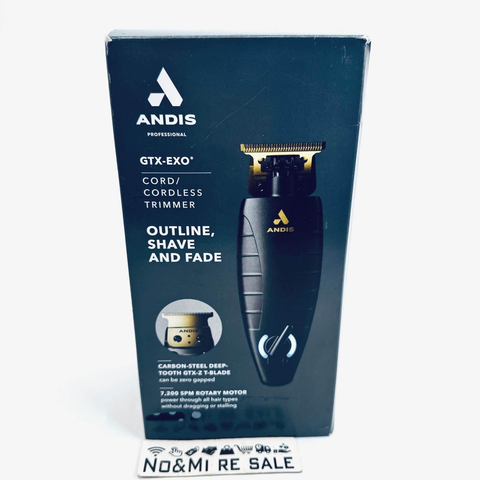 Andis 74150 GTX-EXO Professional Cord/Cordless Lithium-ion Electric Beard & Hair