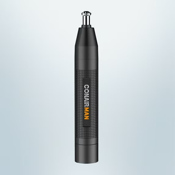 ConairMAN Battery-Powered Ear and Nose Trimmer, Includes Detailer and Shaver Att