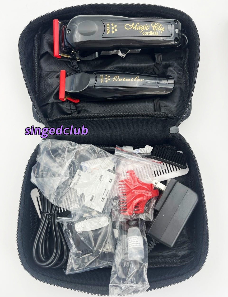 3025397 Wahl Cordless Barber Combo Black Magic Clip Clipper & Detailer Trimmer