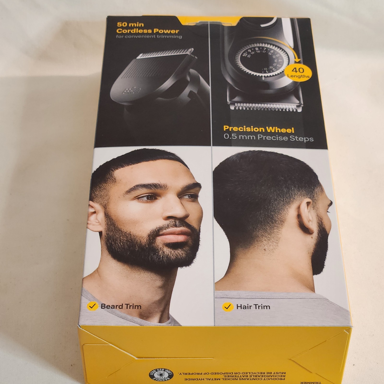 Braun All-in-One 3 8-in-1 Electric Beard Trimmer Kit & Razor NEW