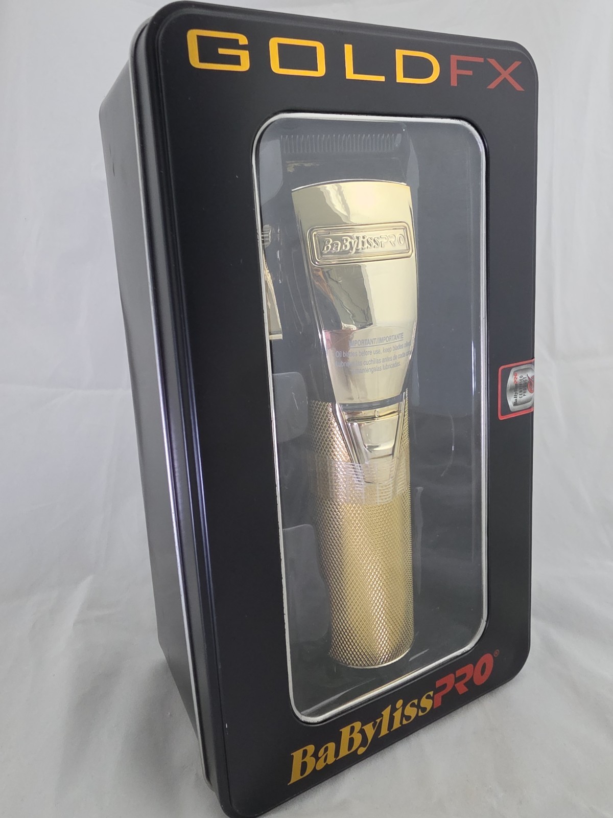 🔥 BaBylissPRO GOLDFX Cordless Clipper – FX870G – Professional Barber Tool