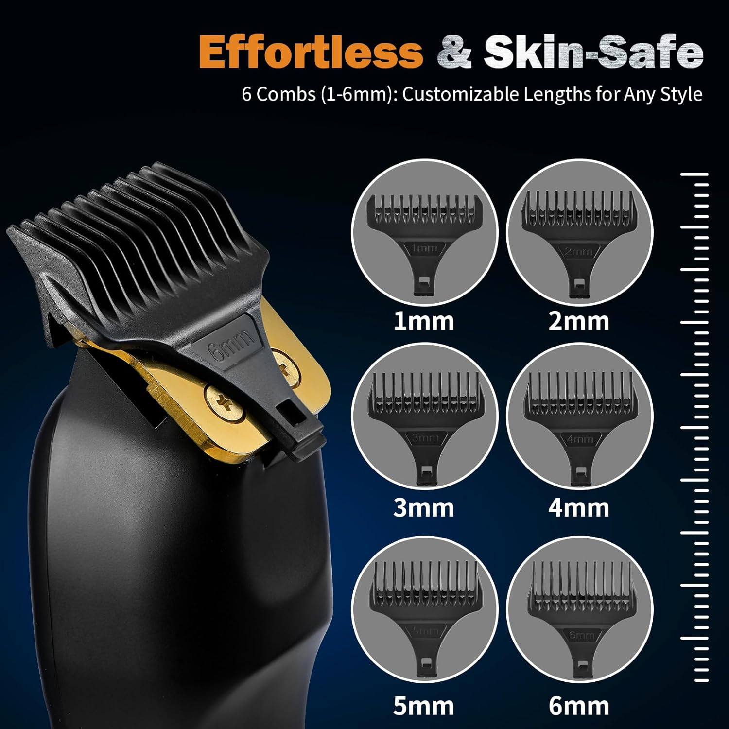Beard Trimmer for Men – Rechargeable Men’S Hair Clippers & Razor, Cordless Hair