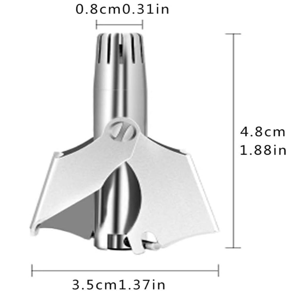 Men’s Nose Hair Trimmer, Stainless Steel Manual Ear, Nose Hair , Unisex, with…