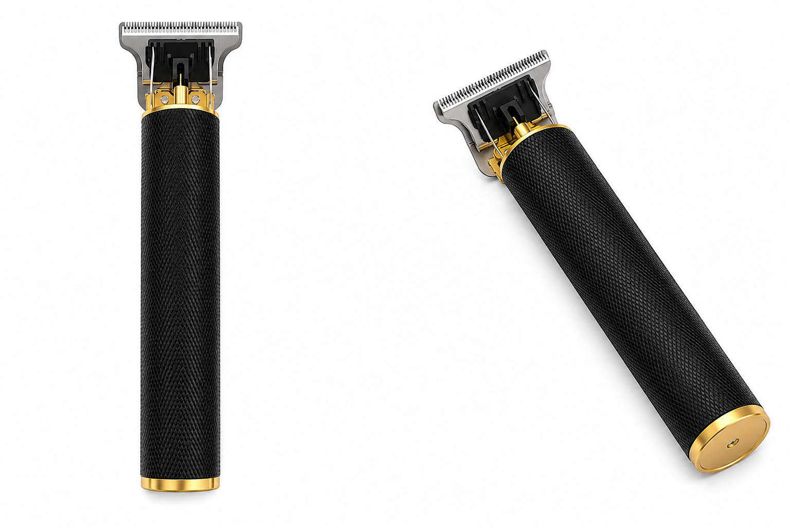 Vintage T9 Barbeador Black Gold Beard Hair Trimmer Cutter Machine for Men