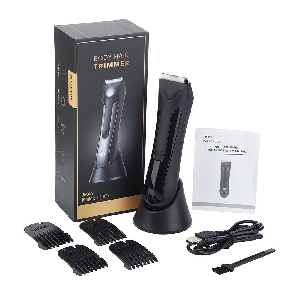 Manscape Groin Hair Trimmer for Men’s Electric Ball Trimmer Wet/Dry Body Shaver