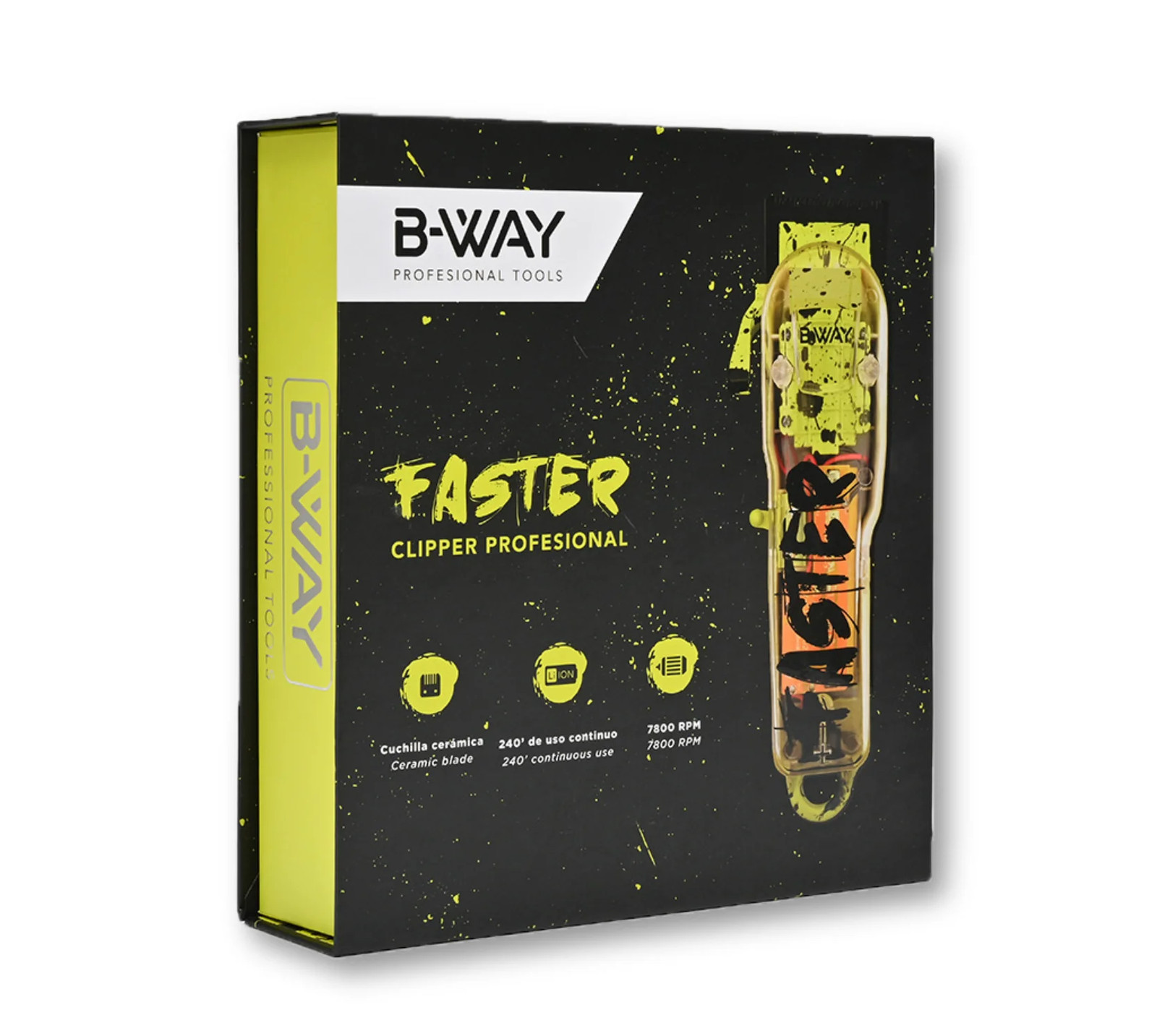 B-Way Faster Cord/Cordless Clipper #BW1FASTER – Pro Hair Clipper – Fast Ship