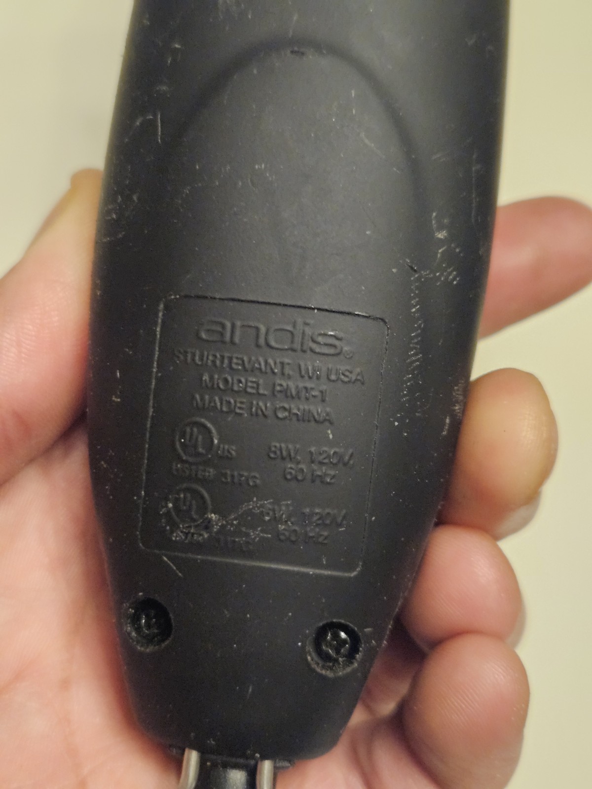 ANDIS Pivot Pro Professional Clippers Corded + T-Blade Close Cut Hair Trimmer