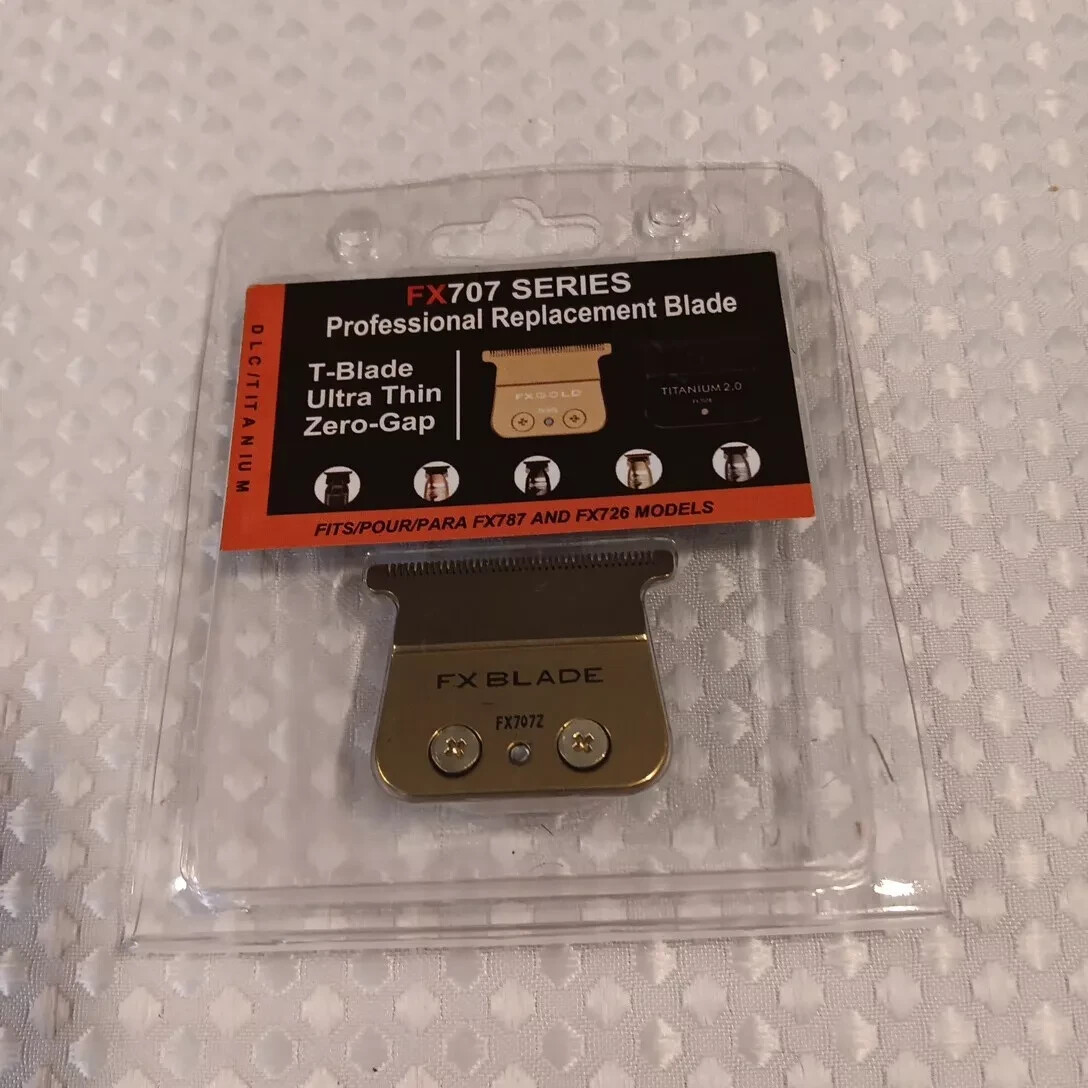 FX707 Series Gold T-Blade Ultra Thin Zero-Gap DLC Titanium 2.0 Fits FX787 FX726