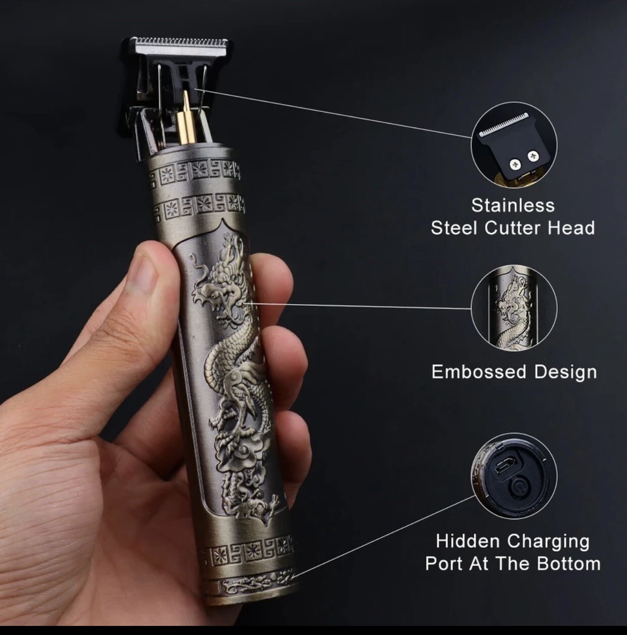 T9 Hair Clipper Repair Beard Shaving Body Hair Trimmer Clippers Corteiz Electric