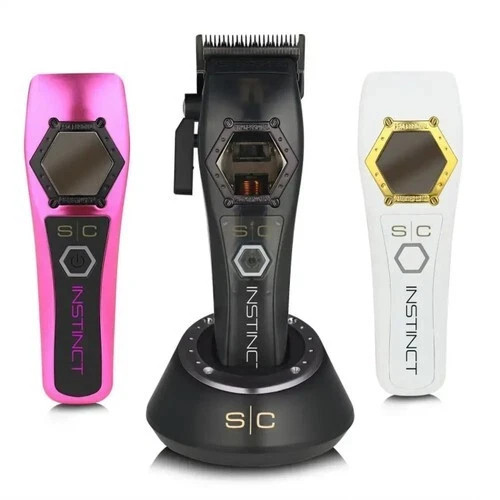 StyleCraft Instinct Metal Edition Clipper Trimmer Shaver SET- Black – BRAND NEW