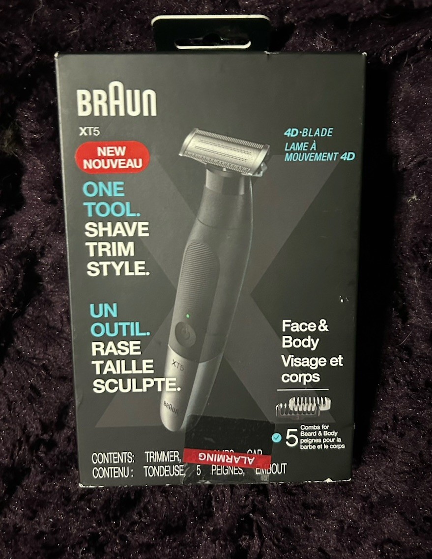 Braun New Face And Body Trimmer