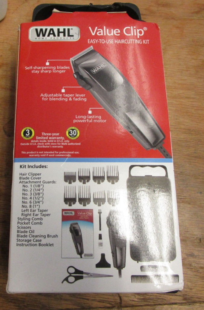 Wahl Value Clip 16 Piece Grooming Clipper Haircutting Kit