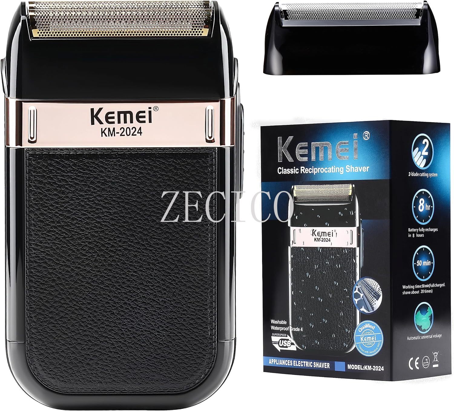 Men’s Professional Hair Clippers Cordless Trimmer Beard Cutting Machine Barber