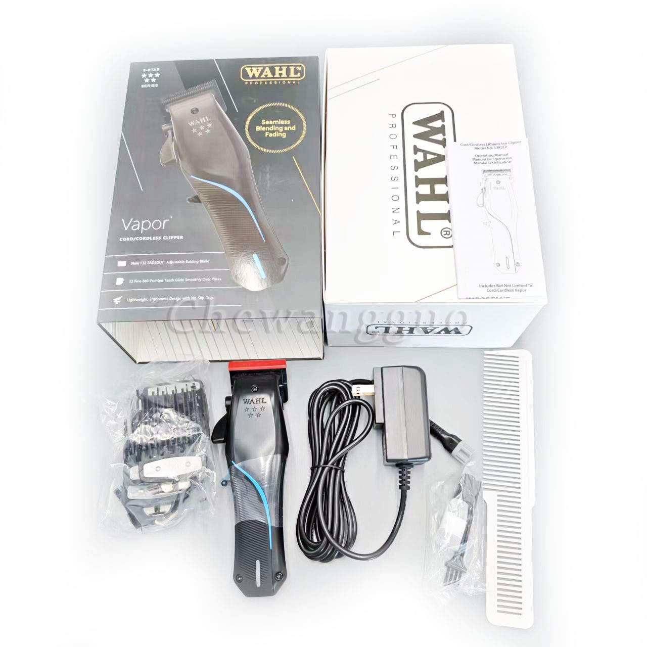 Wahl #3026480 Professional Vapor Cord / Cordless Clipper 5-Star Series