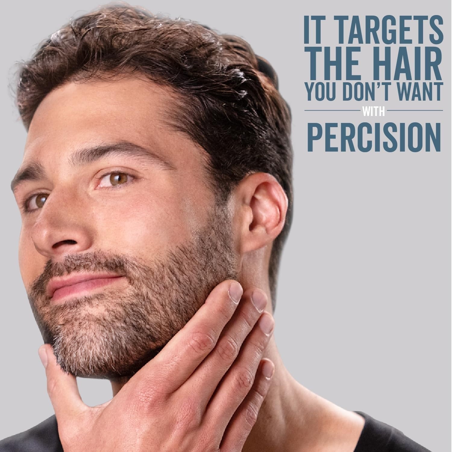 Microtouch Titanium Edge Ear & Nose Trimmer – Dual Rotary Blade Heads with Light